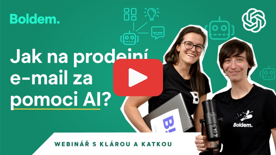 Webinář: Jak na prodejní e-mail za pomoci AI?